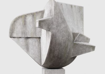 Pour Valentin Carron: réplique de sculpture, marbre.